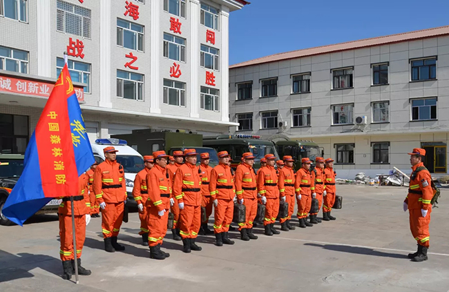 黑龙江森林消防总队:节日我在岗,祖国请放心