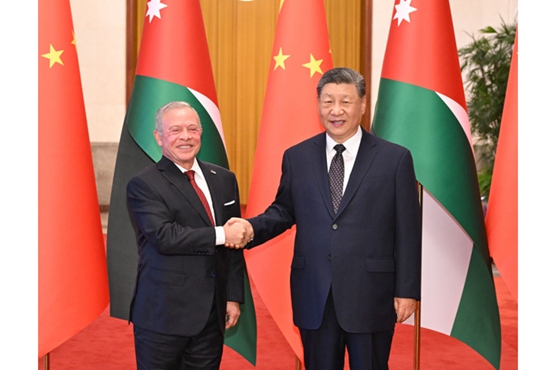习近平同约旦国王阿卜杜拉二世会谈