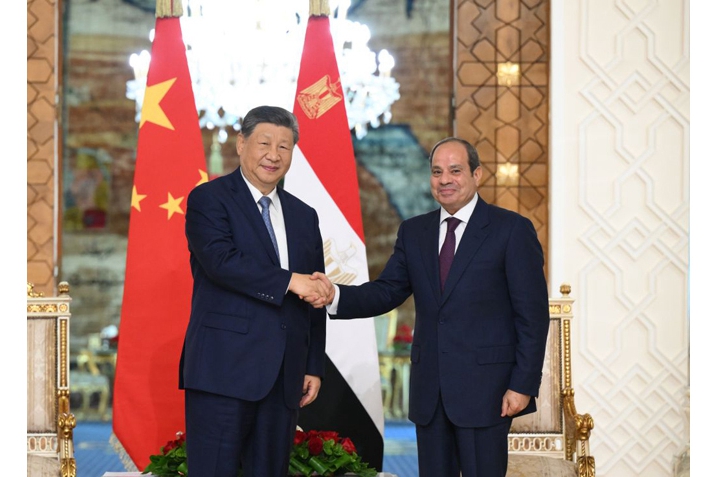 习近平同埃及总统塞西会谈