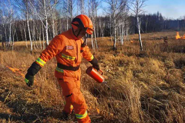 黑龙江森林消防打响秋防主动仗