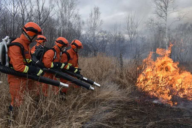 黑龙江森林消防打响秋防主动仗
