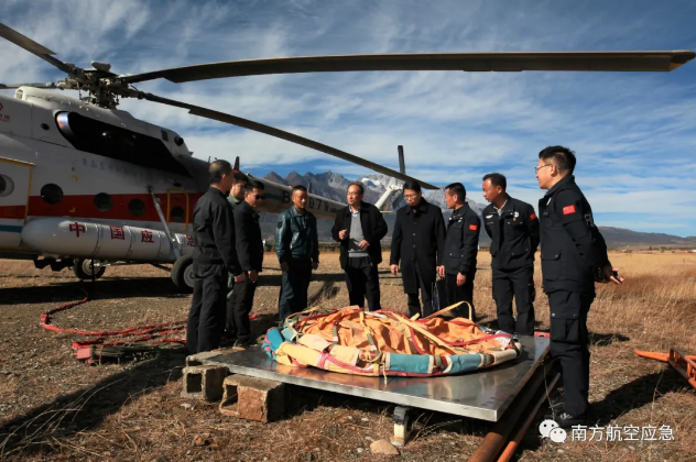 南航总站开展森林草原航空灭火特种战法验收评估及安全生产督导