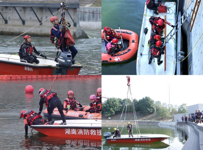湖南省消防救援總隊：開展水域救援專業隊教練員復考、培訓暨實戰科目技術交流活動