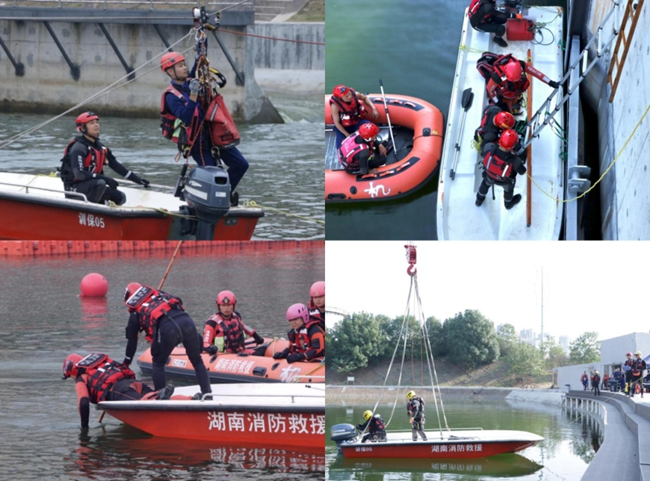 湖南省消防救援总队：开展水域救援专业队教练员复考、培训暨实战科目技术交流活动