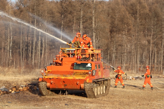 黑龙江消防救援机动总队超前谋划部署春防备战工作