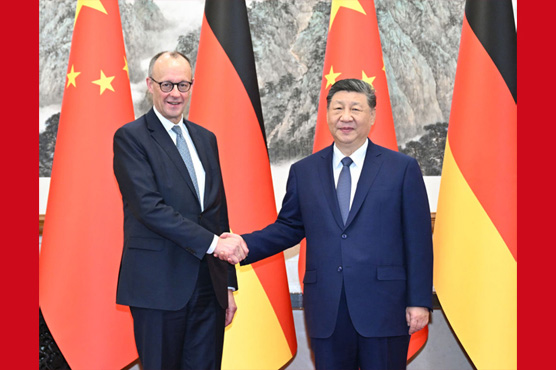 习近平会见德国总理默茨